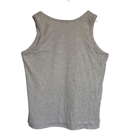 NWT Pure Jill Womens XL Light Grey Pima Cotton Tank Top Basic Essential - Picture 8 of 9
